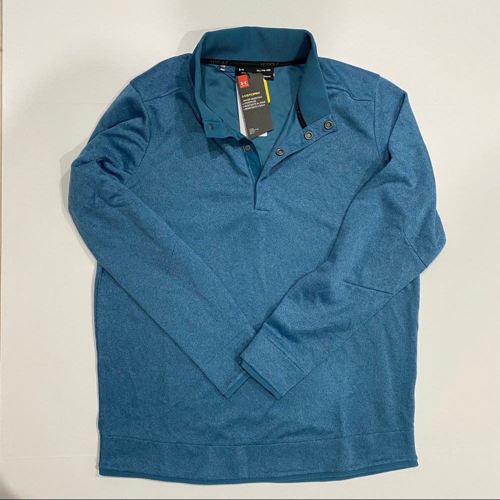 Under Armour Golf Storm Sweater  Blue Men XL NEW